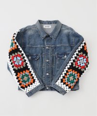 JOINT WORKS/DISCOVERED/ ディスカバード CROCHET DENIM BLOUSON/508014875