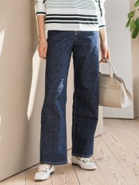 LAUTREAMONT/ロートレアモン LAUTREAMONT 【JAPAN BLUE JEANS】ワイドパンツ≪洗濯機で洗える≫/508015041
