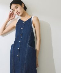 ADAM ET ROPE'/【WEB限定】デニムキャミワンピース/508015127