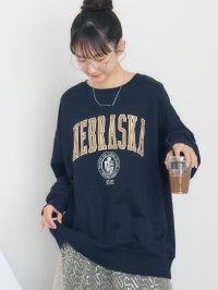 RETRO GIRL/レトロガール RETRO GIRL 発泡プリントトレーナー/508015354