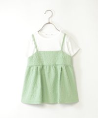 ikka kids/【WEB限定カラーあり】フクレジャガードキャミドッキングプルオーバー（120〜160cm）/505932766