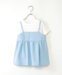 ikka kids/【WEB限定カラーあり】フクレジャガードキャミドッキングプルオーバー（120〜160cm）/505932766