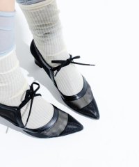 RODE SKO/『MADE IN JAPAN』チャンキーヒールリボンパンプス/506675476