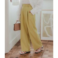 KOBE LETTUCE/コウベレタス KOBE LETTUCE [ Petitle / プチレ ] タックワイドストレートパンツ【プチ】 [M4027]/506889482