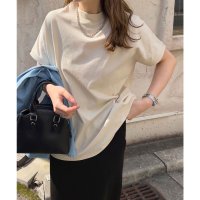 KOBE LETTUCE/コウベレタス KOBE LETTUCE コットン100%フレンチTシャツ【モックネック】 [C4819]/507170927