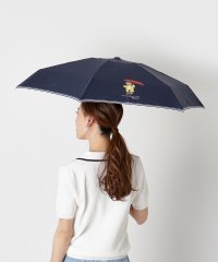 POLO RALPH LAUREN(umbrella)/POLO RALPH LAUREN ポロ ラルフローレン 5段折りたたみ傘  ツイル無地×RAIN BEAR コンパクト ポロベア 雨傘 レディース/507890952