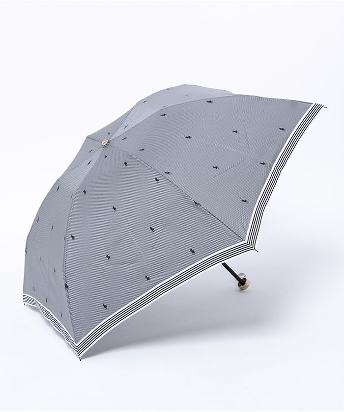 FURLA (フルラ)モノグラム 折りたたみ傘 雨傘☆送料関税無料 雨傘】フルラ (FURLA) モノグラムプリント 折りたたみ傘 UV加工