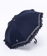 POLO RALPH LAUREN(umbrella)/POLO RALPH LAUREN  ポロ ラルフローレン 晴雨兼用日傘 エンブフリル ポロポニー 遮光 遮熱 UV 長傘/507891036