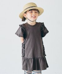 p.premier/サイドフリルTシャツミニワンピース/507960393
