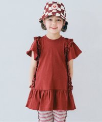 p.premier/サイドフリルTシャツミニワンピース/507960393