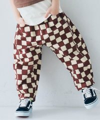 p.premier/イロチ買いしたい総柄ツイルバレルレッグパンツ/507960398