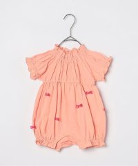 p.premier/いっぱいリボンのシャーリングパンプキンロンパース/507960405