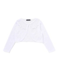 BeBe/変わり編みリボンモチーフコットンニットボレロ(90~150cm)/507983829