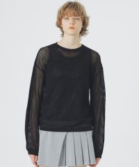 LOVELESS　WOMEN/メッシュニットプルオーバー/507994276