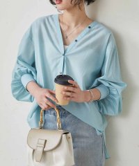 Ranan/ラナン RANAN ディープVネックシアーシャツ/508009638