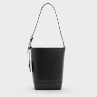 CHARLES & KEITH/Enola エノラ イロンゲイティッドバケットバッグ/508010982