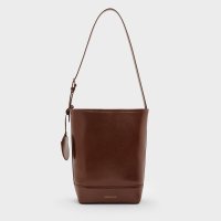CHARLES & KEITH/Enola エノラ イロンゲイティッドバケットバッグ/508010982