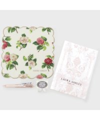  LAURA ASHLEY/【WEB限定】ヴィンテージソルジャー フリクションボール3 スリム038＆カミール柄 プリントハンカチ セット （ローラアシュレイ ギフト袋＆シール）付き/508014631