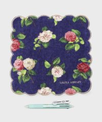  LAURA ASHLEY/【WEB限定】ヴィンテージソルジャー フリクションボール3 スリム038＆カミール柄 プリントハンカチ セット （ローラアシュレイ ギフト袋＆シール）付き/508014631