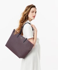 LACOSTESPORTS LADYS/ラコステ LACOSTE L.12.12コンセプトシーズナル ボーダーラージトートバッグ/508016183