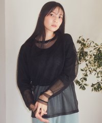 earth music&ecology/アースミュージックアンドエコロジー earth music&ecology シアールーズニットプルオーバー/508016367