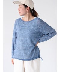 Lugnoncure/裾ドロストボートネックニット《2025spring catalog item》/508016575