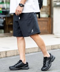 ロッキーモンロー Rocky Monroe KANGOL 接触冷感 ショートパンツ メンズ 膝丈 水陸両用 ハーフパンツ ロゴ刺繍 レオパード ヒョウ柄 迷彩 