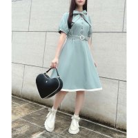 F.i.n.t/フィント F i.n.t パイピング ボウタイ ワンピース/508016918