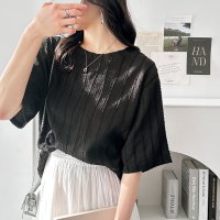 GeeRA/ジーラ GeeRA シャギージャカードTシャツ/508016933
