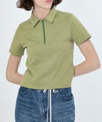 M TO R/STANDZIP GEOMETRY S/S POLO/508017063
