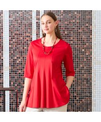 Liliane Burty/シルケットスムース　プルオーバーTシャツ/508017068