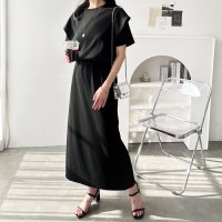 GeeRA/ジーラ GeeRA ラッフルショルダーワンピース/508017381