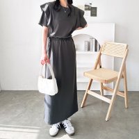 GeeRA/ジーラ GeeRA ラッフルショルダーワンピース/508017381