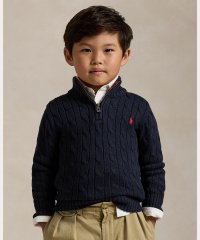 POLO RALPH LAUREN/(ボーイズ 2才～7才)ケーブルニット コットン クォータージップ セーター/508017419