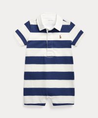 POLO RALPH LAUREN/(ベビー)ストライプド コットン ラグビー ショートオール/508017451