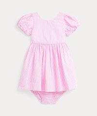 POLO RALPH LAUREN/(ベビー)ストライプド シアサッカー ドレス & ブルマー/508017461