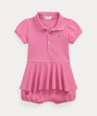 POLO RALPH LAUREN/(ベビー)ストレッチ メッシュ ペプラム ポロ ショートオール/508017466