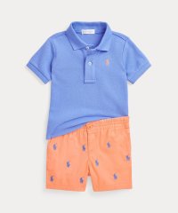 POLO RALPH LAUREN/(ベビー)メッシュ ポロシャツ & チノ ショートパンツ セット/508017472