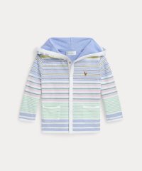 POLO RALPH LAUREN/(ベビー)ストライプド オックスフォード メッシュ フーデッド ジャケット/508017484