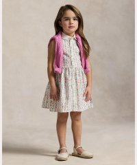 POLO RALPH LAUREN/(ガールズ 2才～6才)フローラル コットン オックスフォード シャツドレス/508017499