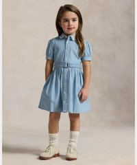 POLO RALPH LAUREN/(ガールズ 2才～6才)ベルテッド インディゴ シャンブレー シャツドレス/508017510
