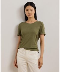 LAUREN RALPH LAUREN/リネンブレンド ジャージー Tシャツ/508017661
