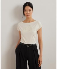 LAUREN RALPH LAUREN/エンブロイダリー ジャージー Tシャツ/508017665