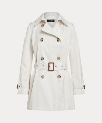 LAUREN RALPH LAUREN/ダブルブレステッド コットンブレンド トレンチ コート/508017666