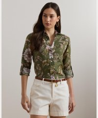 LAUREN RALPH LAUREN/リラックス フィット フローラル リネン シャツ/508017676
