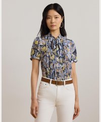 LAUREN RALPH LAUREN/フローラル ジョーゼット パフスリーブ シャツ/508017677