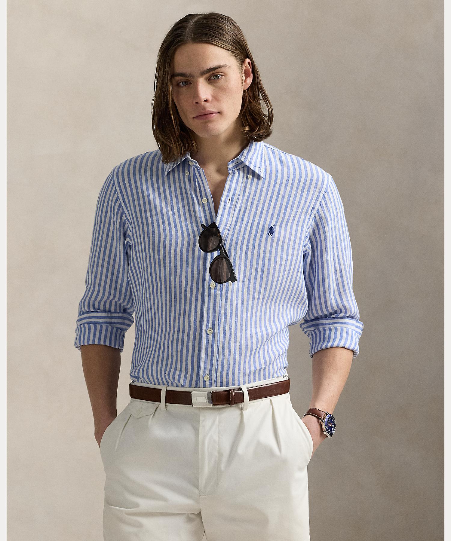 ストライプド ビッグ シャツ(507952289) | POLO RALPH LAUREN ストライプド ビッグ シャツ(507952289) | POLO RALPH LAUREN