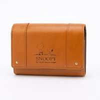 PEANUTS/ピーナッツ PEANUTS スヌーピー 型押し 二つ折り財布/508018036