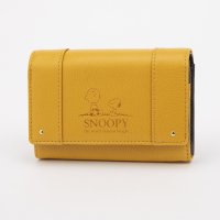 PEANUTS/ピーナッツ PEANUTS スヌーピー 型押し 二つ折り財布/508018036