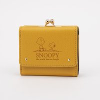 PEANUTS/ピーナッツ PEANUTS スヌーピー 型押し がま口 二つ折り財布 コンパクト/508018037